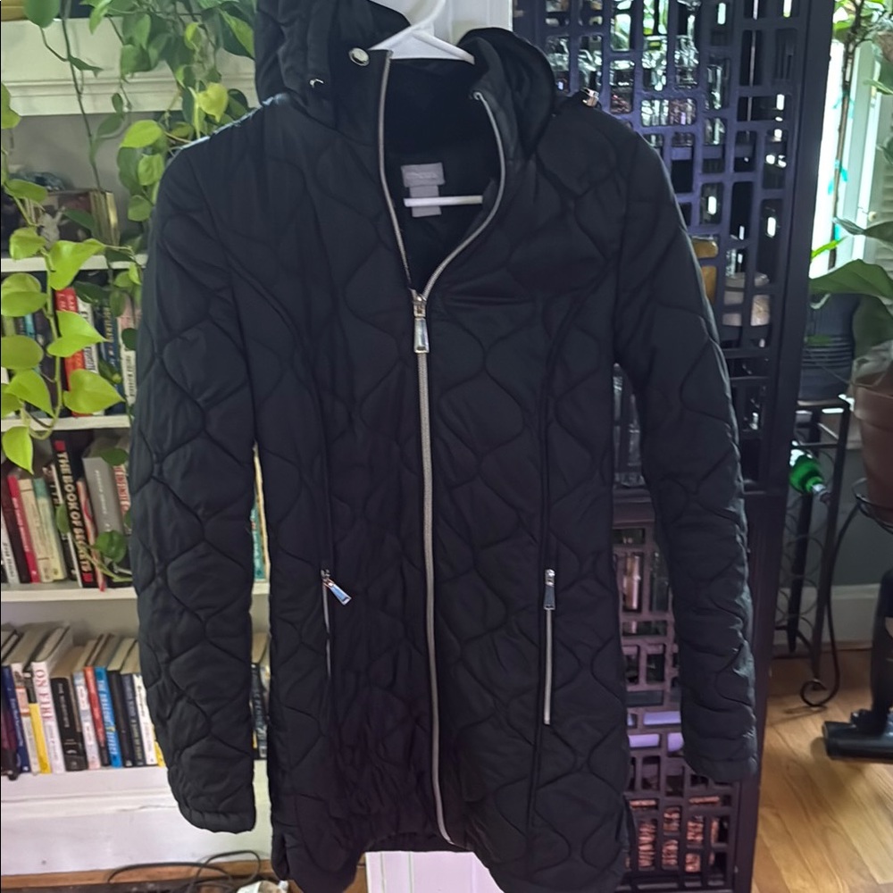 Chicos Quilted Black Women's Jacket -AS IS